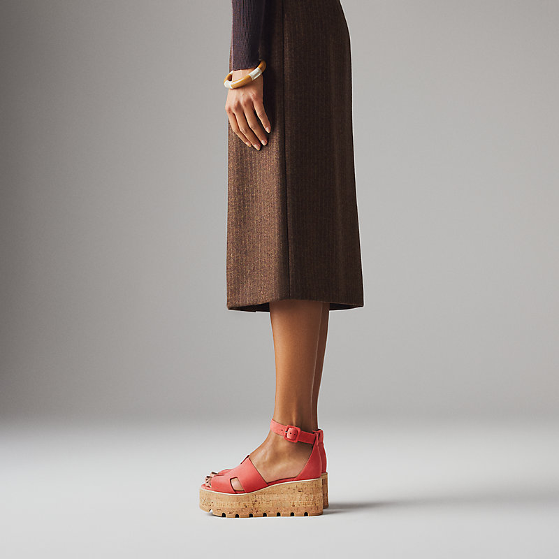 サンダル 《リュス》 30 - レッド | Hermès - エルメス-公式サイト